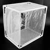 Insect Mesh Cage Greenhouse Outdoor Ventilated Butterflies Habitats Cage 40x30x40cm