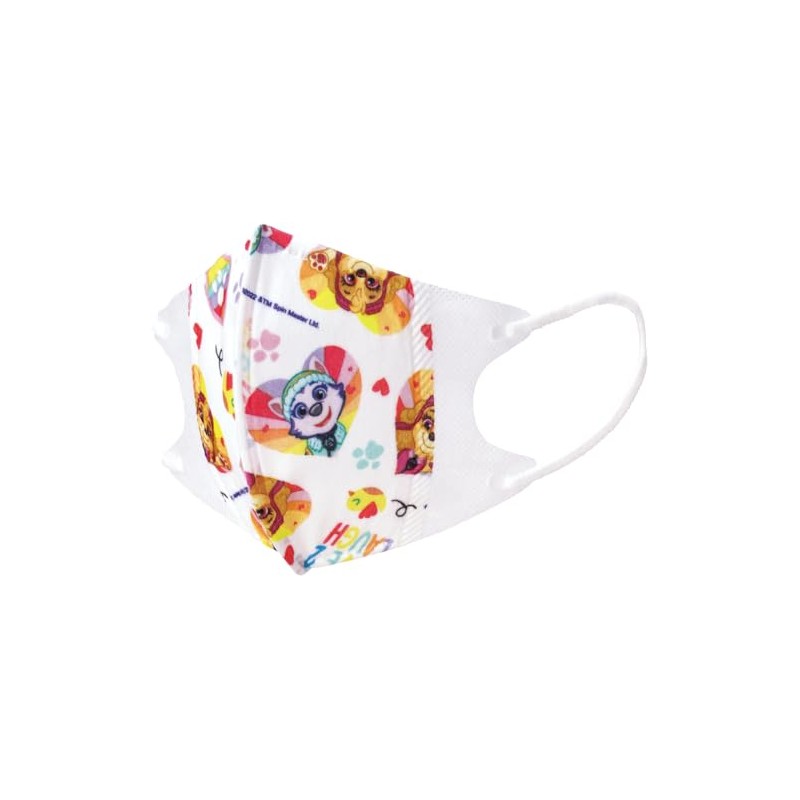 スケーター(Skater) 子供用 不織布 マスク 立体 三層構造 7枚入り 対象年齢4才から パウ・パトロール レスキュー