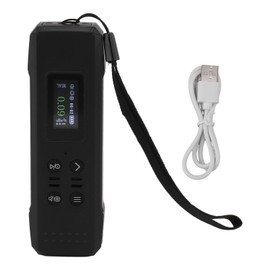 Digital Nuclear Radiation Detector Beta Gamma X Ray 400mah USB Type C Nuclear Radiation Monitor Black