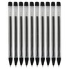 rorito 10 x 0.6mm Tip Fasty BLACK Fine Smooth Writing