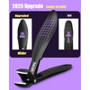 2025 Upgrade Angled Head Nail Clippers for Men, SZQHT Toenail
