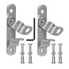 Heavy-Duty Cargo Trailer Door Hasps (Includes Bolt, nut, Washer, and