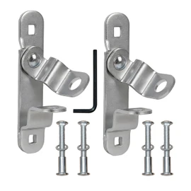 Heavy-Duty Cargo Trailer Door Hasps (Includes Bolt, nut, Washer, and Wrench)
