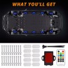 KEEPDSGN 10 Pods RGB LED Rock Lights Kit Underbody Neon