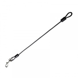 Dog Leash, Chew-Proof Coated Steel Wire Rope Heavy Duty Dog Seat Belt with 360° Rotation Hook for Small Medium Large Dogs Teething Puppies