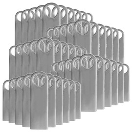 PSA COMPUTO Y PAPELERIA Kit De 50 Memorias USB Stylos Tech St100 16gb 2.0 Plateada para Que Puedas Guardar Gran cantidad de información, imágenes u Otros Tipos de Archivos.