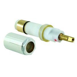 EZ-FLO Replacement Cartridge Stem and Bonnet, 4-1/2 inch, Brass, White