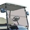 CLUBRALLY Golf Cart Windshield, Fold Down and Anti-UV Windshield Kit