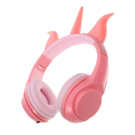 KICHOUSE Boys and Girls Headphones Luminous Children's Over Ear Headset Led Light