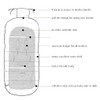 CozyMe Stroller Footmuff, Insulated Stroller Blanket Evelution for Winter Baby,