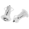 Micro Trader 2pcs Toilet Top Cover Lid Seat Fixings WC