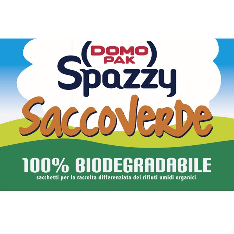 Domopak Spazzy Biodegradable and Compostable Wet Waste Bag - Condominium