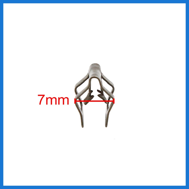 VekAuto 10Pcs 7mm Hole Metal Rivets Car Interior Dashboard Panel