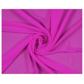 VDS - Tela de gasa continua, 10 yardas de largo, 44 pulgadas de ancho, tela de arco suave transparente para boda, compromiso, evento, fiesta, banquete, decoración, toldo, cenador, panel de telón de
