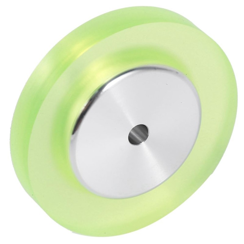Ginobili 200mm Aluminum Polyurethane Industrial Encoder Wheel Measuring Wheel with