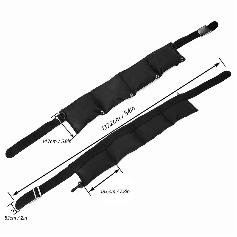 Diving Weight Belt with Pockets Zippered Belt Quick Dry Quick