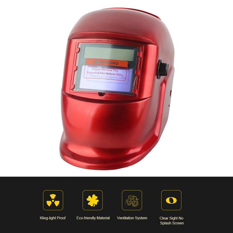 Solar Auto Darkening Welding Helmet Arc Tig Mig Grinding Welders