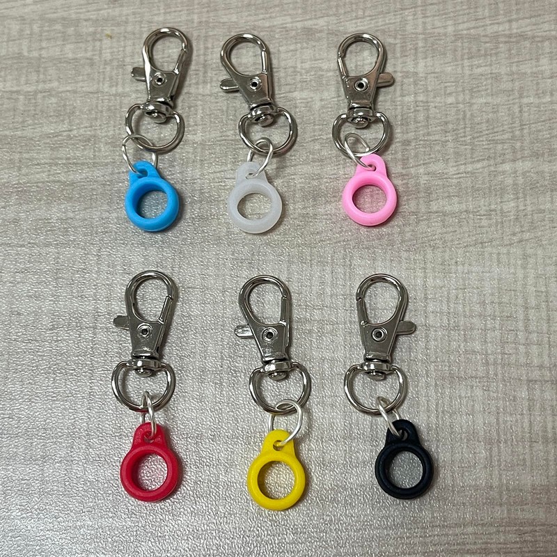 SPANSEE 6 PCS Pen Clips, Pen Holder Badge Reel Clips,