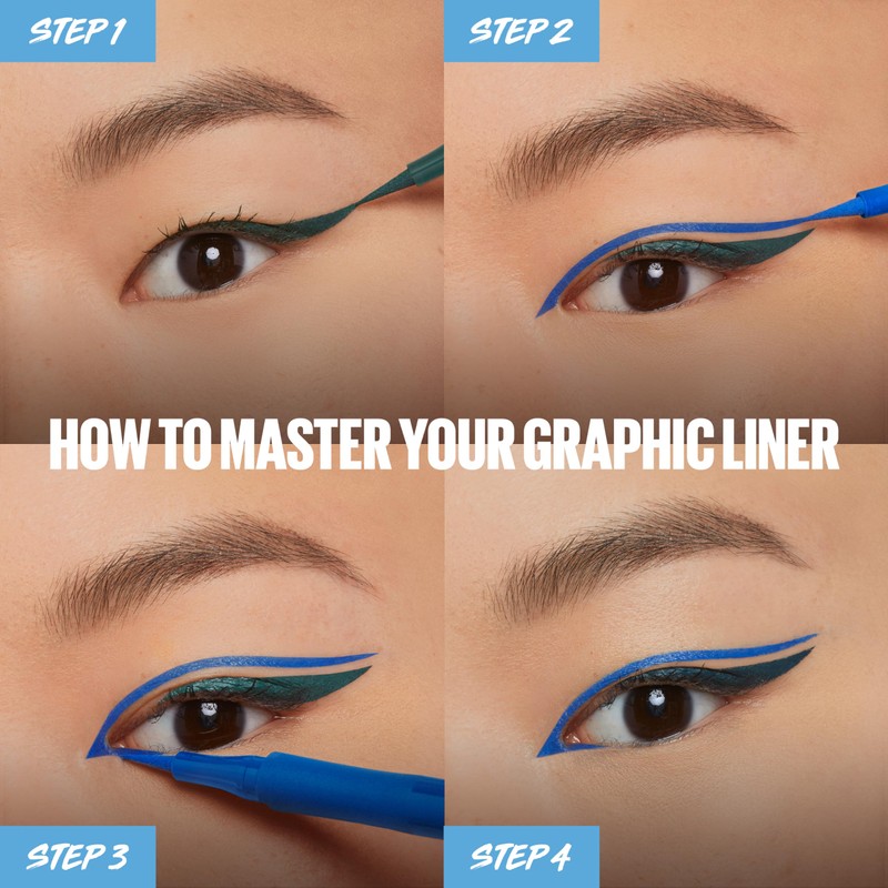 MAYBELLINE Master Precise All Day Liquid Eyeliner, Waterproof Eyeliner Makeup