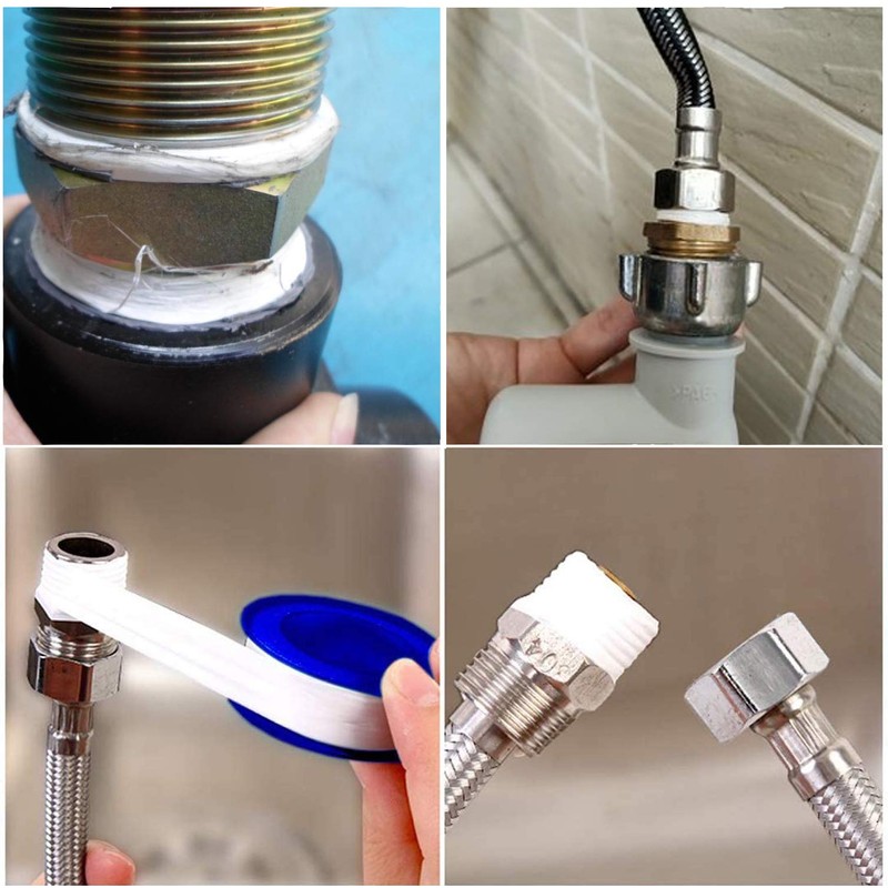 DOPKUSS Plumbers PTFE Pipe Sealant Tape Flex Seal Tape Waterproof