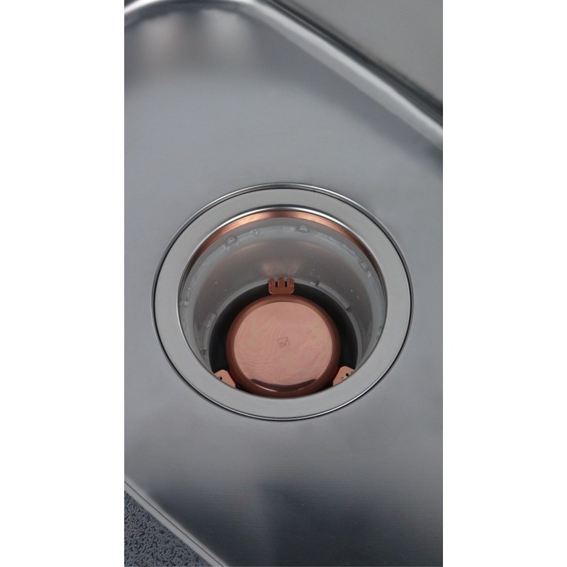 Kakudai Sink Trap Deodorizing One Φ35.5 inches (89.5 mm), Compatible