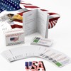 U.S Citizenship Flash Cards Combo Set 2025 - English/Spanish, Tarjetas