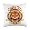 Queen City 513 Throw Pillow