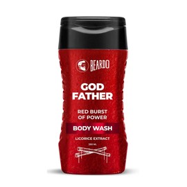 Beardo Godfather Body Wash for Men 200ml | Powerful and Energising bodywash for men |Luxurious lather and Refreshing shower gel |Free of Parabens and Silicon's