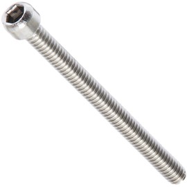 18-8 Stainless Steel Socket Cap Screw, Internal Hex Drive, Meets ASME B18.3/ASTM F837, 3/16" Length, Fully Threaded, #10-32 Threads (Pack of 100)
