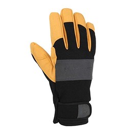 Carhartt mens Wb Dex Cold Weather Gloves, Black-barley, X-Large US