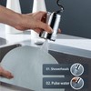 Extendable Faucet Extender - Retractable Flexible Faucet Sprayer with 360°