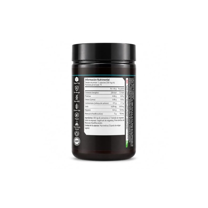 ETERNAL NUTRITION Calming Blend: Magnesio Quelado 3 en 1 (150