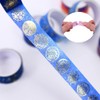 Set of 12 Masking Tape, BetterJonny Gold Foil Stamping Washi