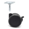 Design61 Set of 4 Universal Furniture Castors with Brake Swivel