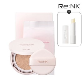 Re:NK head office direct glow glow cover cushion 15g (1 main product + 2 refills) + lip balm 4g glow cover cushion No. 020 natural / 리엔케이 본사직영 글로우 광채 커버 쿠션 15g (본품1+리필2) + 립밤 4g 글로우 커버쿠션 020호 내츄럴