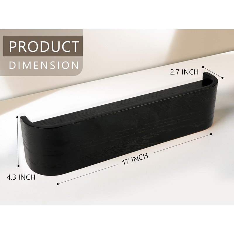 OLEEK Wall Coat Rack with Shelf - Wall Shelf with