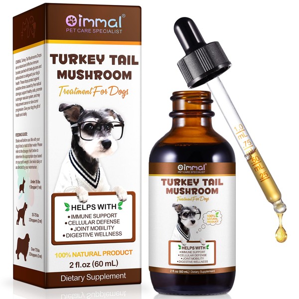 Turkey Tail Mushroom for Dogs - Critical Immune Defense Dogs,