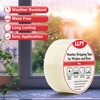LLPT Transparent Weather Stripping Tape 4” x 108 Ft for