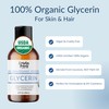 100% Organic Glycerin - For Skin & Hair - Food
