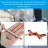 PATIKIL 304 Stainless Steel Dowel Pins 1.5 x 10 Mm,
