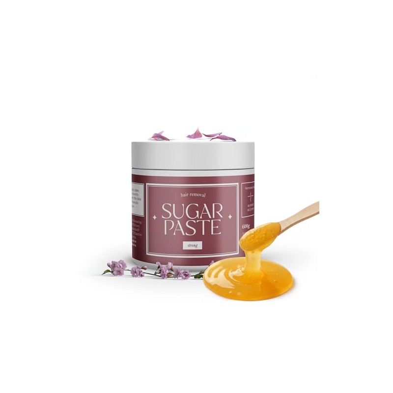 Strong sugar paste - hair removal sugaring for smooth skin