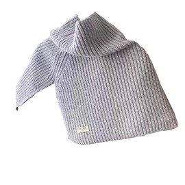 HILLDI Women Winter Shawl Neck Scarf Neck Scarves Neck Collars for Womens Plus-Size Round Neck Gray Color Keep Your Neck Warm