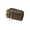 343 Key Pouch, Vintage Natural Dark Brown