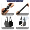 Plane Foot Hammock | Adjustable Portable Airplane Footrest - Travel