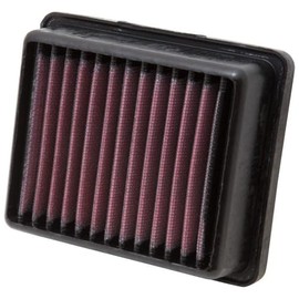 K&N KT-1211 Filtro de Aire del Motor para KTM RC125 RC390 200 Duke RC200 125 Duke 250 Duke 390 Duke 2011-2019, Negro