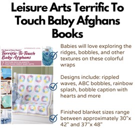 Leisure Arts LEA Terrific To Touch Baby Afghans