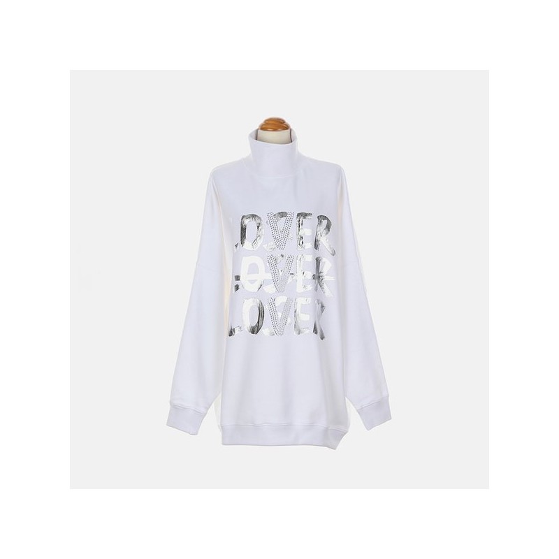 Metrocity (신세계센텀점)하이넥 맨투맨 M194CT0082I (Sinsgae Centum City) High Neck Sweatshirt