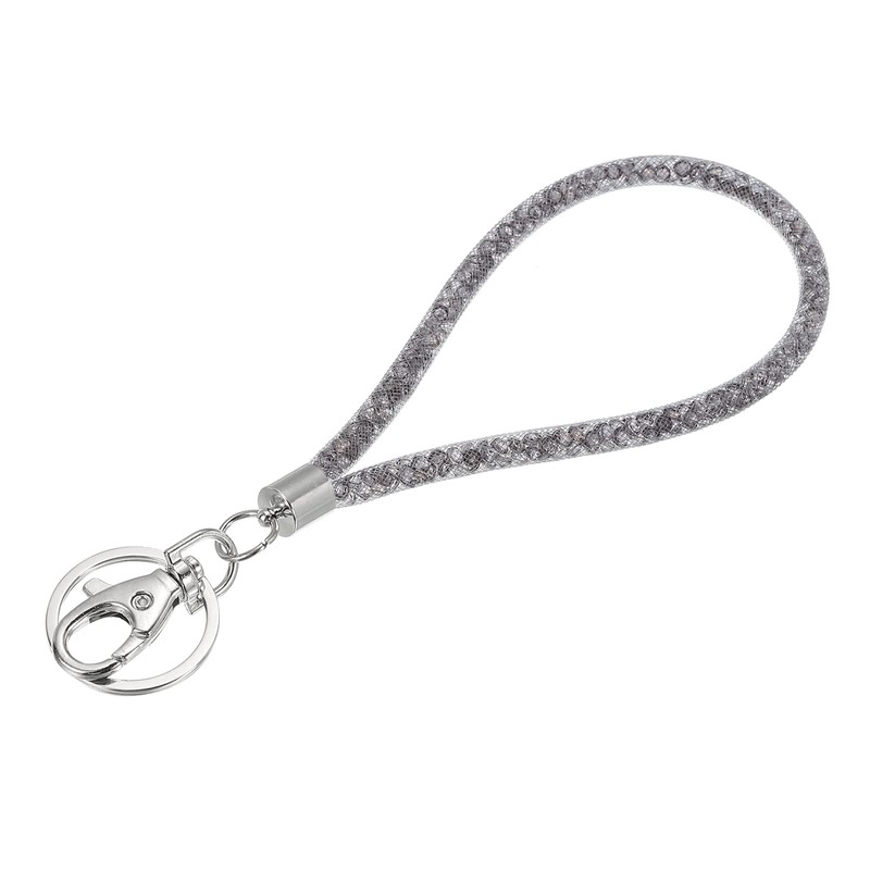 PATIKIL Wristlet Bling Keychain Lanyards, Crystal Lanyard Strap Wrist Keychain