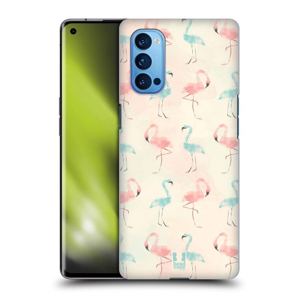 Head Case Designs Pattern Fab Flamingo Hard Back Case Compatible