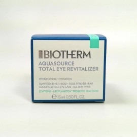 Biotherm Aquasource Total Eye Revitalizer Cooling Effect 0.5oz /15ml *NEW IN BOX